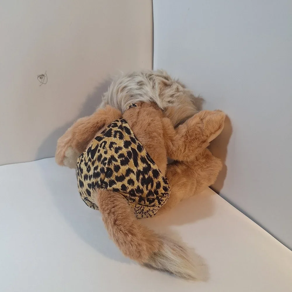 GUND TARZ Caveman Lion Plush Stuffed Animal 12